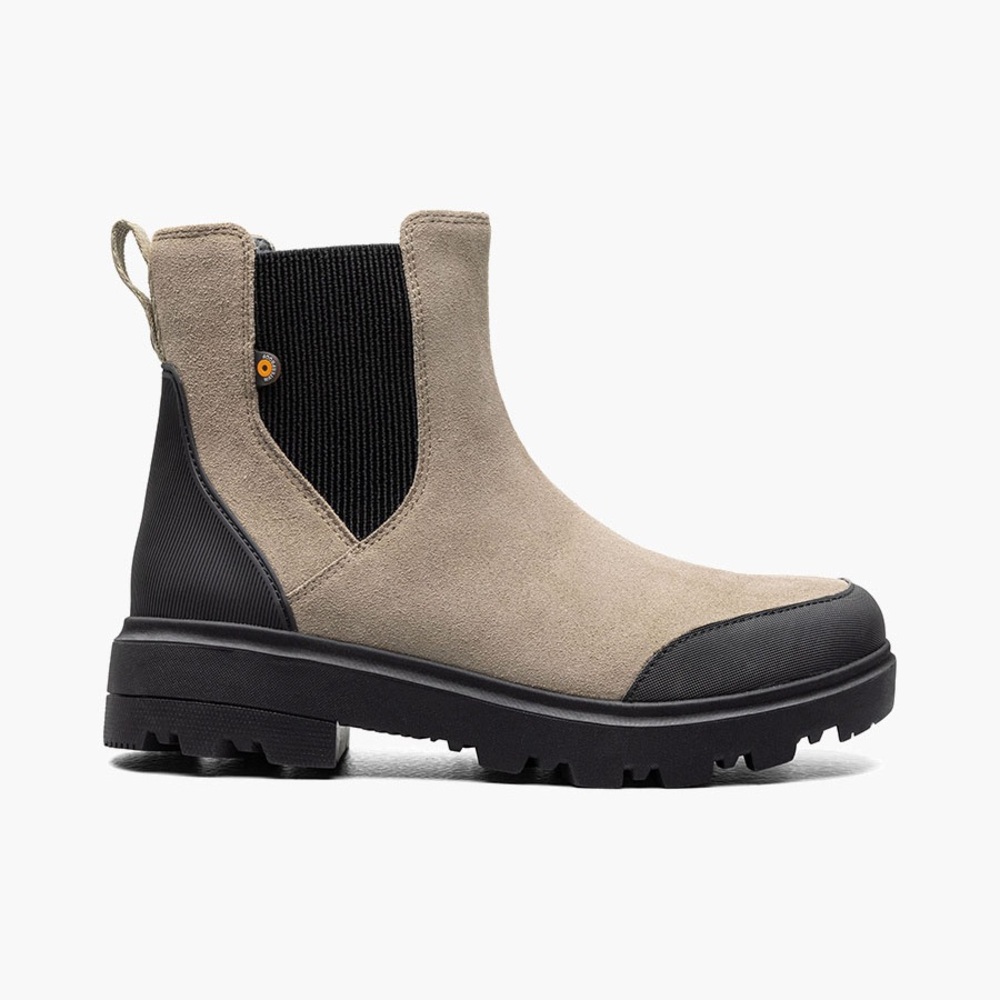 Bogs taupe Holly Chelsea boots - Picture 1 of 8
